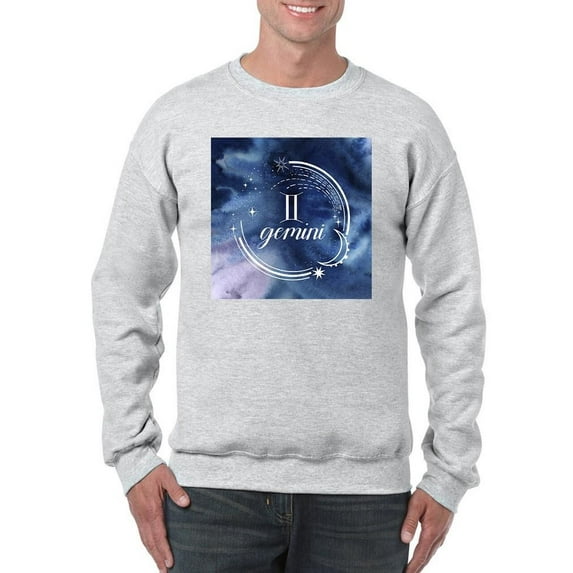 Watercolor Astrology Iii Sweatshirt Men -Grace Popp Designs, Male Medium