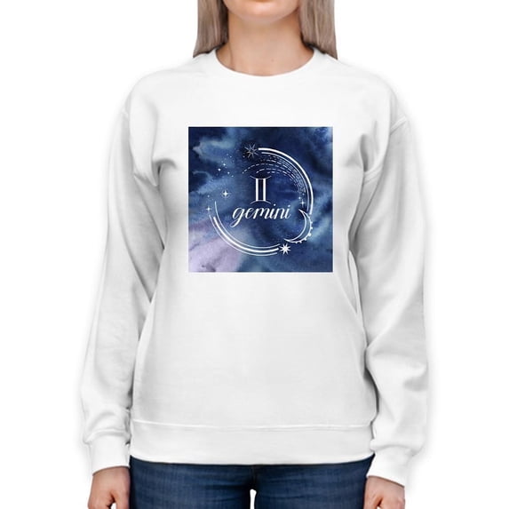 Watercolor Astrology Iii Sweatshirt Women -Grace Popp Designs, Female 4X-Large