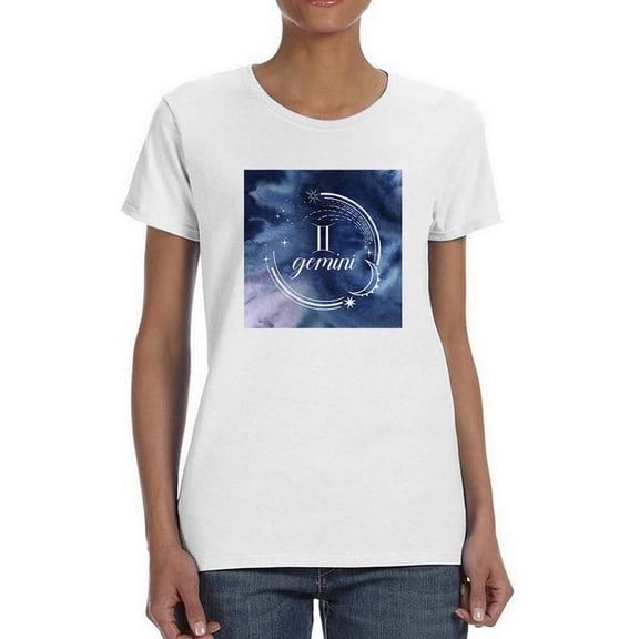 Watercolor Astrology Iii T-Shirt Women -Grace Popp Designs, Female Large