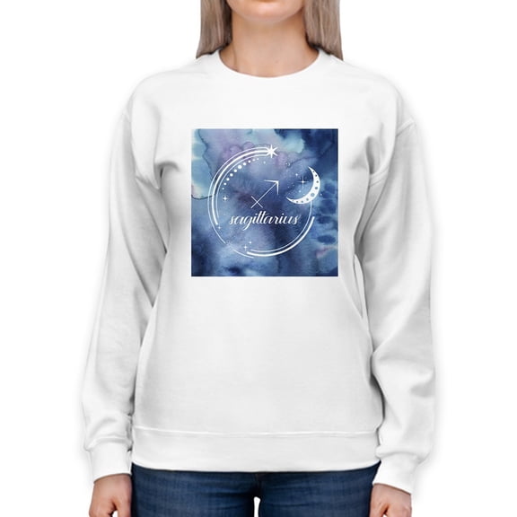 Watercolor Astrology Ix Sweatshirt Women -Grace Popp Designs, Female 3X-Large