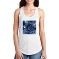 thumbnail image 1 of Watercolor Astrology V Racerback Tank Women -Grace Popp Designs, Female Medium, 1 of 4