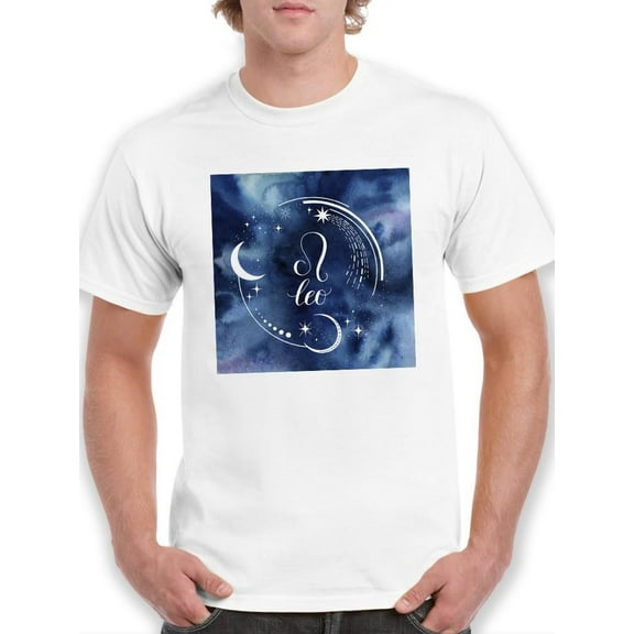 Watercolor Astrology V T-Shirt Men -Grace Popp Designs, Male 4X-Large