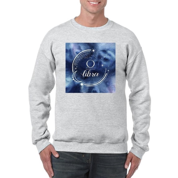 Watercolor Astrology Vii Sweatshirt Men -Grace Popp Designs, Male x-Large