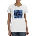 thumbnail image 1 of Watercolor Astrology Vii T-Shirt Women -Grace Popp Designs, Female Medium, 1 of 4