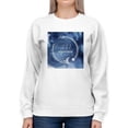 thumbnail image 1 of Watercolor Astrology Xi Sweatshirt Women -Grace Popp Designs, Female XX-Large, 1 of 4