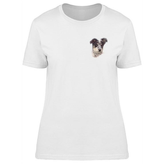 Watercolor Australian Shepherd Tee Women's -Image by Shutterstock