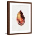 thumbnail image 1 of Art.com Watercolor Autumn Leaf I Art Print by Jennifer Parker, Brown Frame Wall Art, 17" x 21", 1 of 5
