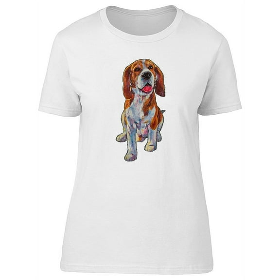 Watercolor Beagle T-Shirt Men -Image by Shutterstock, Male Medium