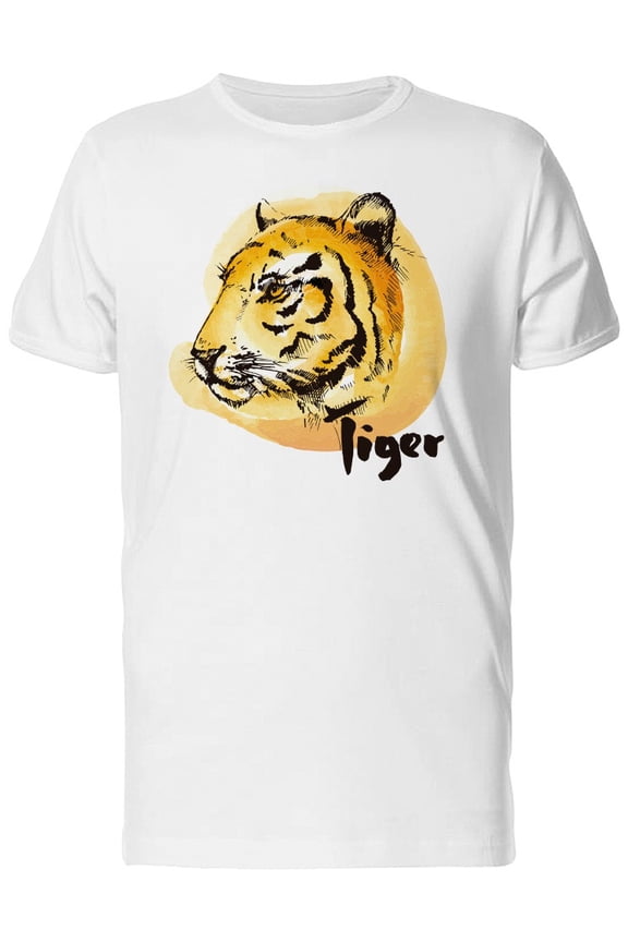 Watercolor Bengal Tiger Tee Men's -Image by Shutterstock