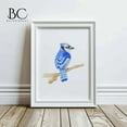 thumbnail image 1 of Watercolor Blue Jay Art Print, Blue Jay Wall Art, Blue Jay Painting, Jaybirds Art Print, Living Room Art, Kitchen Wall Art, Bird Lover Gift Wall Art, Modern Wall Decor, 8x12 UNFRAMED, 1 of 2