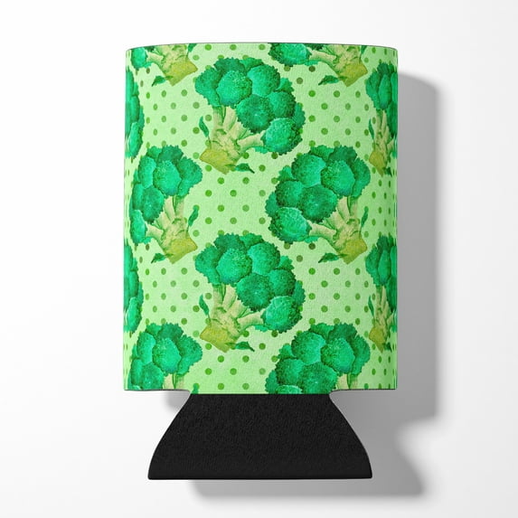 Watercolor Broccoli Can or Bottle Hugger