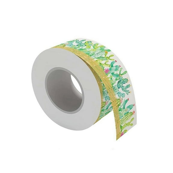 Watercolor Cactus Bulletin Border Paper, 65.6Ft Border Trim Bulletin Board Decorations For Home Office Classroom School
