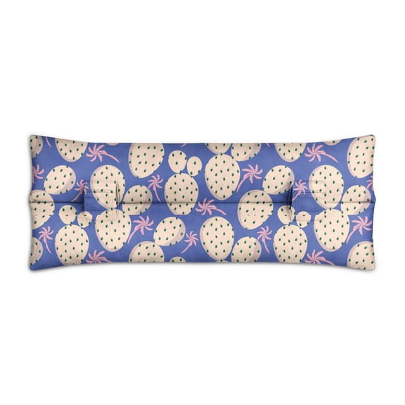 Watercolor Cactus Seatbelt Pillow for Recovery Artistic Desert Cactus Print, Soft Support for Chemo Port & Hysterectomy (Lightweight & Portable)