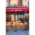 thumbnail image 1 of Watercolor Cafe Poster Print by Emily Navas, 1 of 3