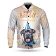 thumbnail image 1 of Watercolor Cane Corso Happy Birthday Celebration Balloons Gift Party All Over Print 3D Baseball Jacket Italian Mastiff Dog Lover Gifts Idea Bomber Jacket Softball - 00028, 1 of 6