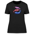 thumbnail image 1 of Watercolor Ceteacea Whales T-Shirt Women -Image by Shutterstock, Female Large, 1 of 2