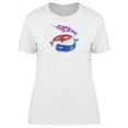 thumbnail image 1 of Watercolor Ceteacea Whales T-Shirt Women -Image by Shutterstock, Female x-Large, 1 of 2