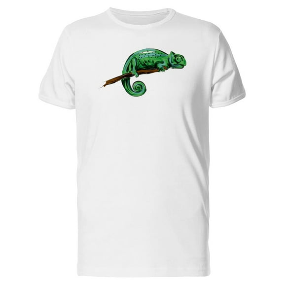 Watercolor Chameleon Tee Men's -Image by Shutterstock