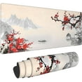 thumbnail image 1 of Watercolor Cherry Blossom Mouse Pad, 31.5 x 11.8 in Full Desk Mouse Pad,Japanese Mouse Pad Large Waterproof Non-Slip Big Mouse Pad with Stitched Edges for Gaming Working Studying, 1 of 15