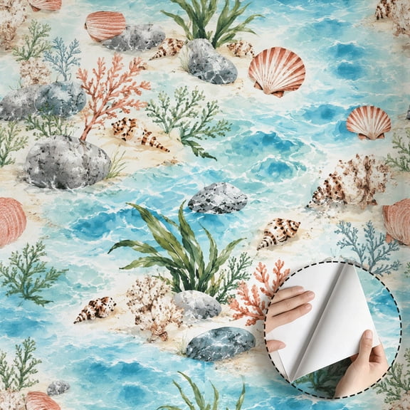 Watercolor Floral Wallpaper Modern Minimalist Aesthetic Peel and Stick ...