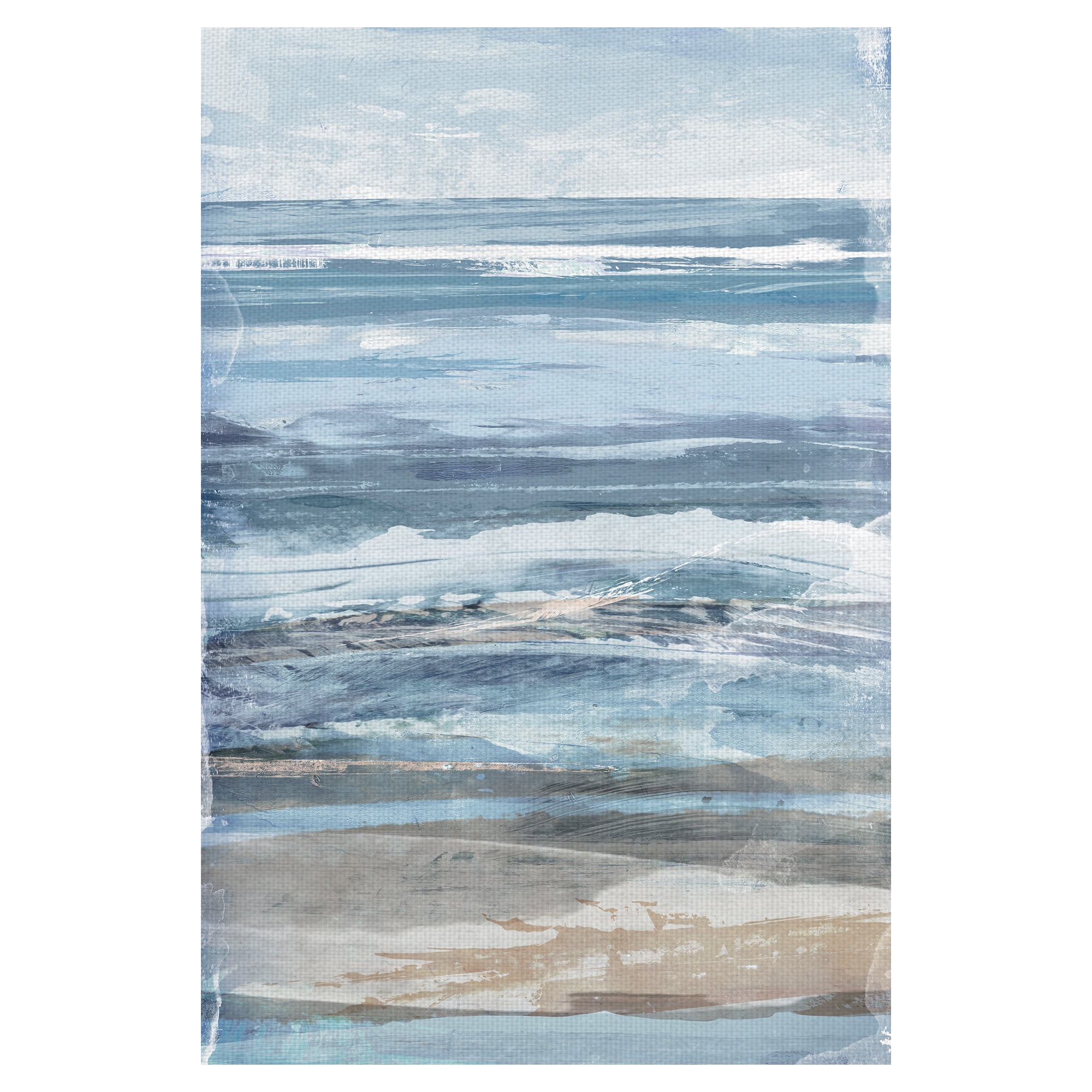 Watercolor Coastal by Willowbrook Fine Art Canvas Art Print