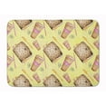 thumbnail image 1 of Watercolor Coffee and Journal Machine Washable Memory Foam Mat, 1 of 4