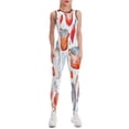 thumbnail image 1 of Watercolor Cooking Utensils Women's One Piece Yoga Jumpsuits Leggings Playsuit Gym Suit Fitness Running Athletic Clothes Gym Wear Set, 1 of 6