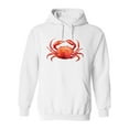 thumbnail image 1 of Watercolor Crab  Hoodie Men -Image by Shutterstock, Male XX-Large, 1 of 4