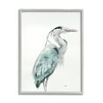 thumbnail image 1 of Stupell Industries Watercolor Crane Soft Blue Tones Aquatic Bird,11 x 14,Designed by Patti Mann, 1 of 8