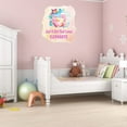 thumbnail image 1 of Watercolor Decal Just A Girl That Loves Elephants Living Room Wall Decal for Family Pink Background Watercolor Painting Art Cute Themed Room Decal - Size: 18 In x 20 In, 1 of 5
