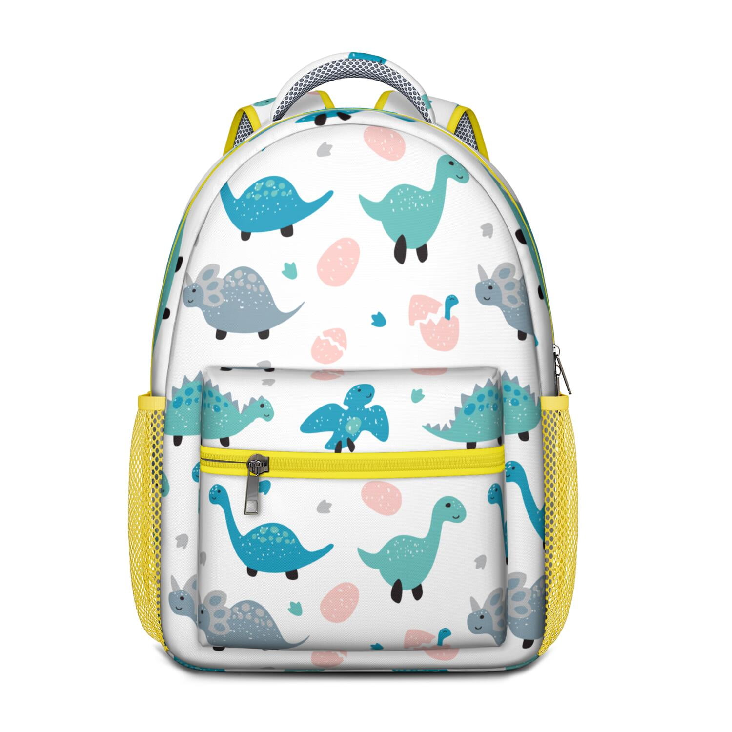 Watercolor Dinosaur Artwork Backpack - Stylish & Durable Daypack for College Students