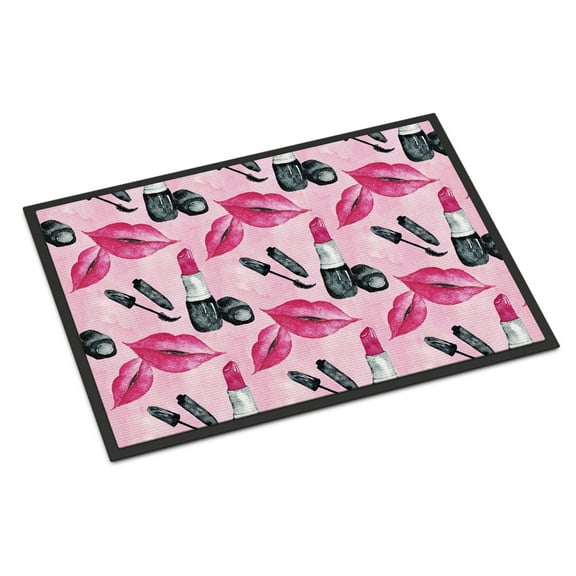 Watercolor Diva Lipstick  Doormat 24x36