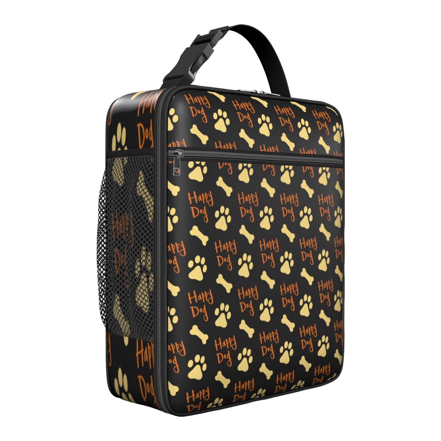Watercolor Dog Print Lunch Bag for Dog Lovers, Adorable Puppy Pattern ...