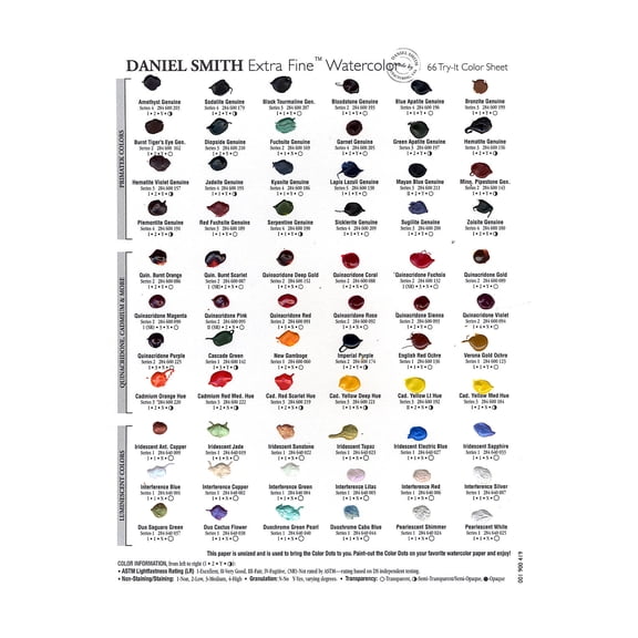 Watercolor Dot Cards 66 Dot Card (pack of 3)