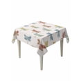 thumbnail image 1 of Watercolor Dragonfly Suqare Tablecloth - 60 x 60 Inch, Country Farmhouse Animal Beige Waterproof & StainResistant Tablecloth, Washable Oil-proof Table Cover for Dining/Party/Wedding/Camping/Buffet, 1 of 9