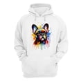 thumbnail image 1 of Watercolor Drip French Bulldog Pop Art Colorful Portrait Artwork Hoodie Unisex Merch Hoodies Dog Lover Gifts - 01009, 1 of 6