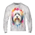 thumbnail image 1 of Watercolor Drip Havanese Pop Art Colorful Portrait Artwork All Over Print 3D Sweatshirt Unisex Merch Havanese Dog Lover Gifts Idea - 01009, 1 of 6