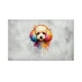 thumbnail image 1 of Watercolor Drip Poodle Pop Art Colorful Portrait Artwork Doormat Poodles Dog Lover Gifts Idea Indoor Outdoor Welcome Mat - 01009, 1 of 5