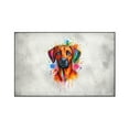 thumbnail image 1 of Watercolor Drip Rhodesian Ridgeback Pop Art Colorful Portrait Artwork Indoor Rug Ridgebacks Dog Lover Gifts Carpet Living Bed Room Sofa Home Decor - 01009, 1 of 5