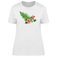 thumbnail image 1 of Watercolor Exotic Hibiscus T-Shirt Women -Image by Shutterstock, Female Medium, 1 of 2
