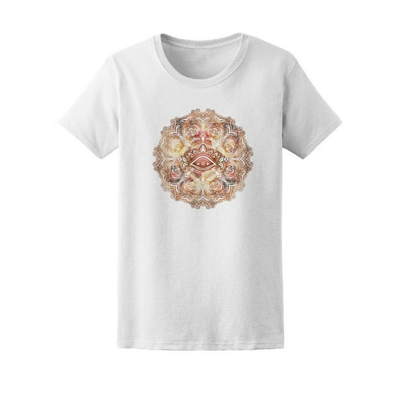Watercolor Eye Mandala Tee Women's -Image by Shutterstock