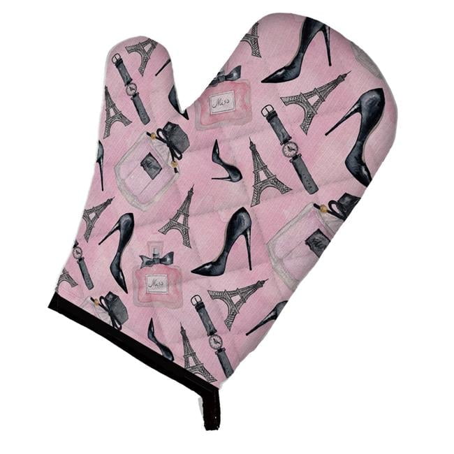 Watercolor Fashion Diva Shoes & Accessories Oven Mitt