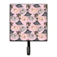 thumbnail image 1 of Watercolor Fashion Diva on Pink Leash or Key Holder, 4.25 x 1 x 7 in., 1 of 1