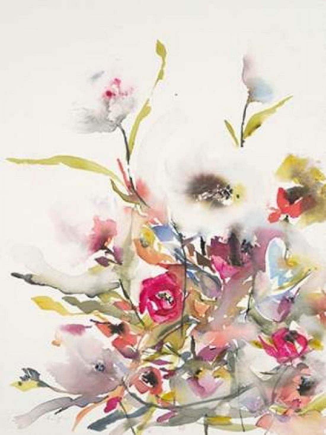 Watercolor Field 2 Canvas Art - Karin Johannesson (22 x 28)