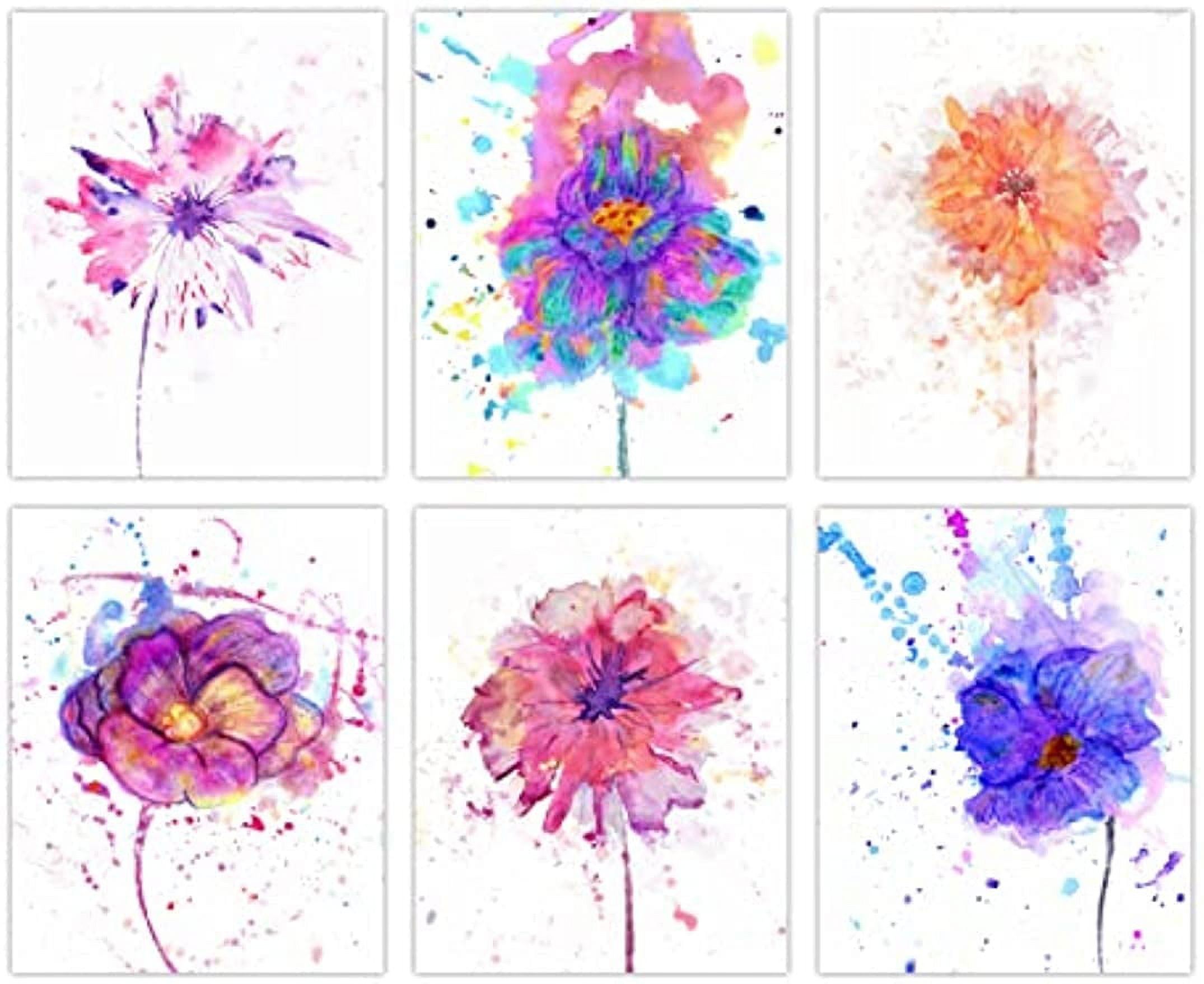 Floral Abstract Wall Art IV