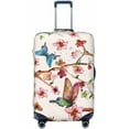 thumbnail image 1 of Watercolor Floral With Butterflies Luggage Cover Washable Elasticated Luggage Covers for Suitcase tsa Approved Stylish Dust and Scratch Resistant Luggage Case Protector for Kids and Adults -, 1 of 6