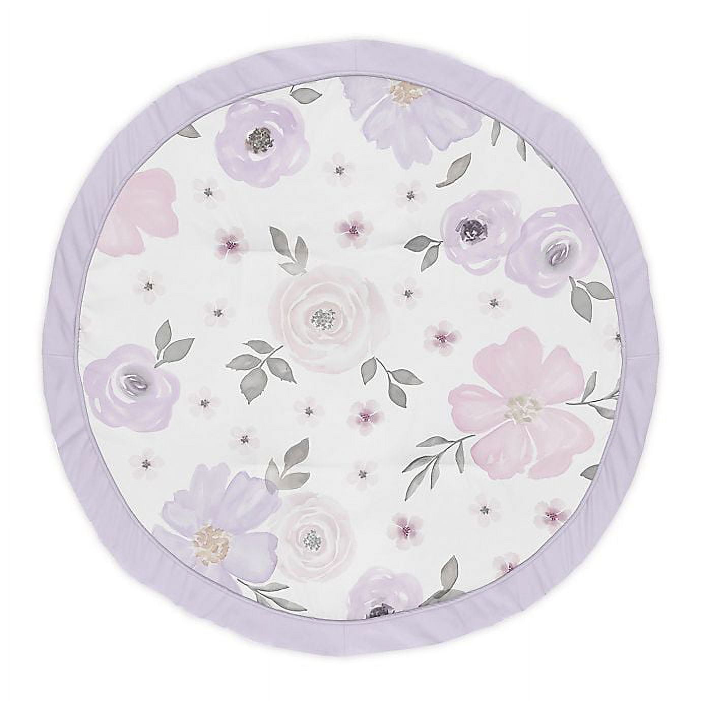 Watercolor Floral Fabric Playmat by Sweet Jojo Designs