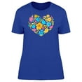 thumbnail image 1 of Watercolor Floral Heart Beauty Tee Women's -Image by Shutterstock, 1 of 2