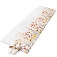 thumbnail image 1 of Watercolor Flower Area&nbsp;Rug 2x6ft Retro Wildflower Non-Slip&nbsp;Washable Square&nbsp;Rugs Soft Felt Indoor Floor Mat for Bedroom Kitchen Living Room Bathroom, 1 of 9