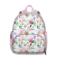 thumbnail image 1 of Watercolor Flower Pattern School Backpack - Ergonomic & Waterproof, 1 of 4